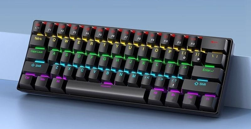 Compact Mechanical Gaming Keyboard Bowlift
