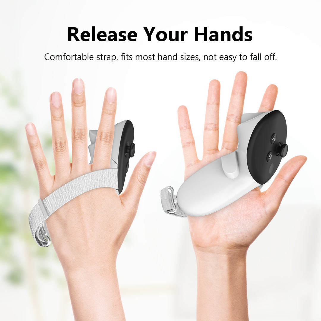 VR-Headset Traction Aid with Anatomical Padding Bowlift