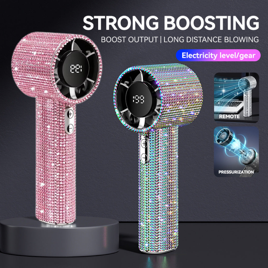 Women's High-Performance Handheld Hair Dryer with Brilliant Accents Bowlift