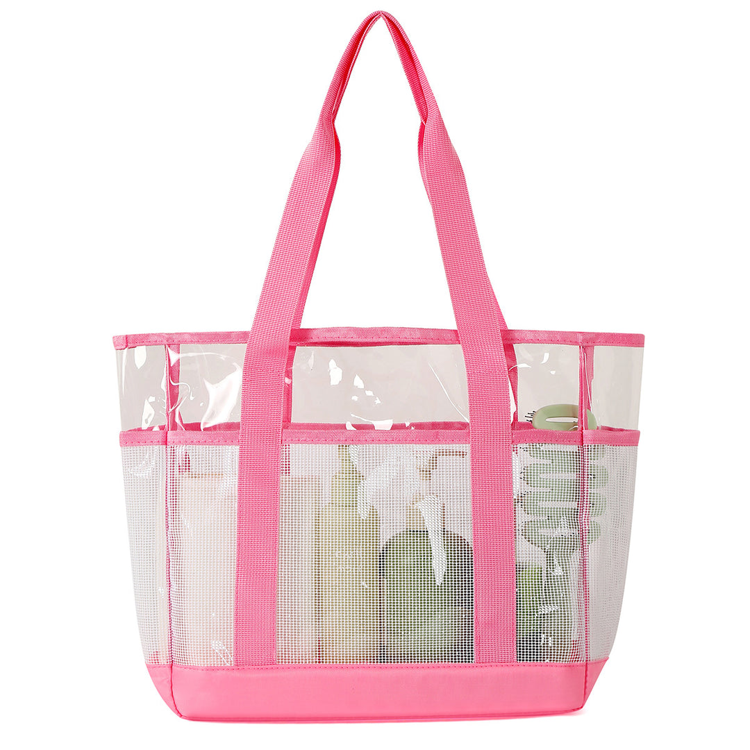 Transparent Beach Tote Bag Bowlift