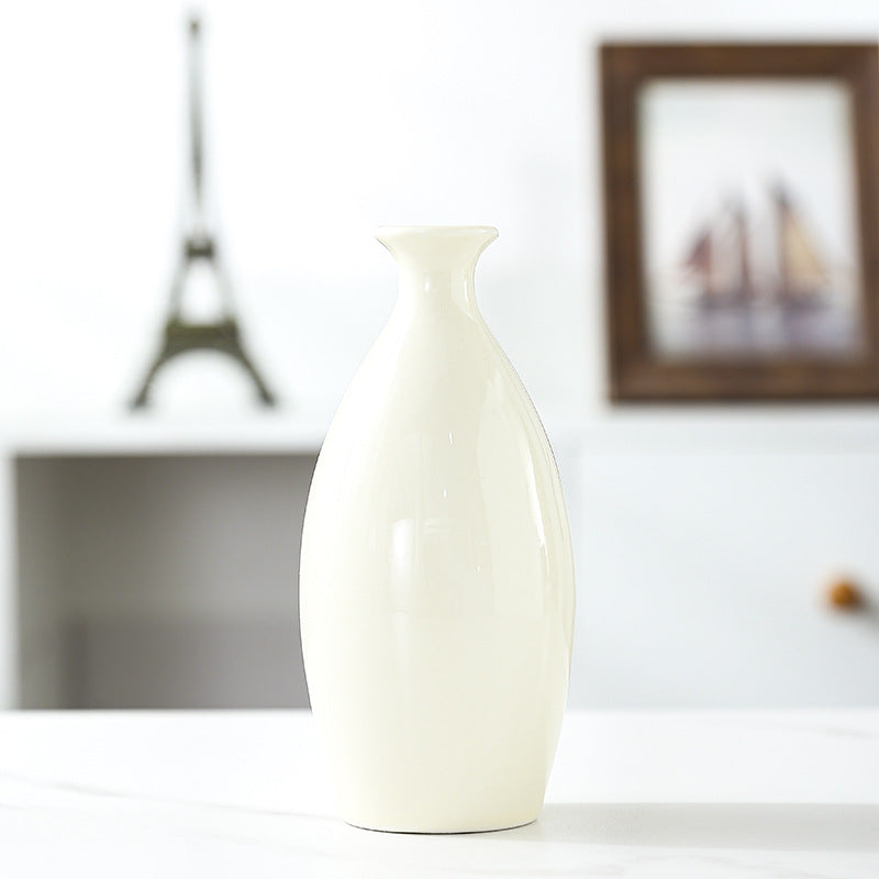 Minimalist Sculptural Ceramic Vase Bowlift