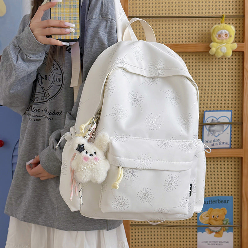 Chic Patterned School Backpack Bowlift