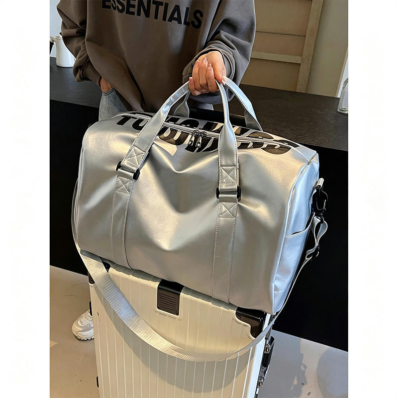 Glossy Finish Travel Duffel Bag Bowlift