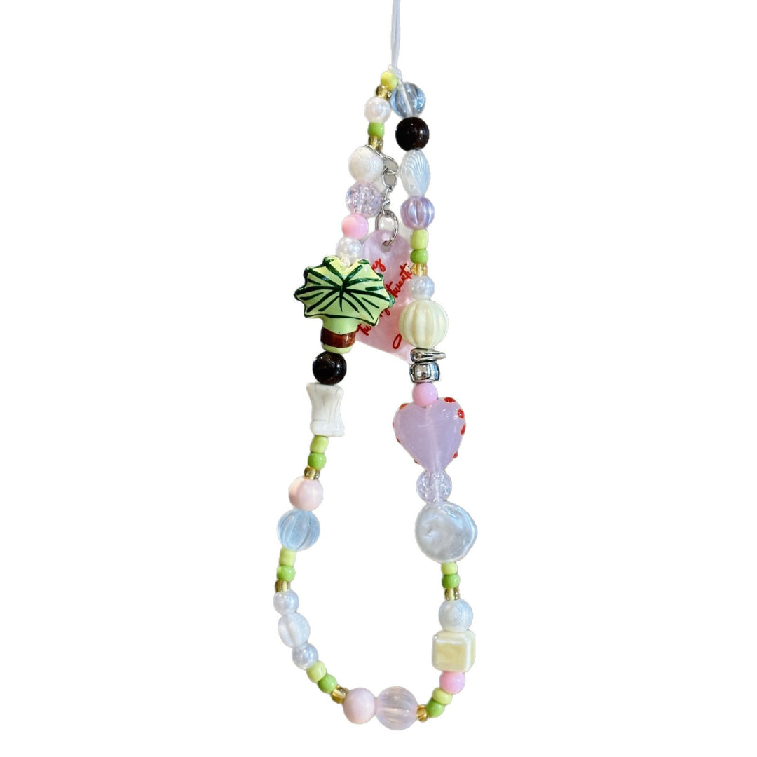 Creative Beaded Phone Charm Bowlift