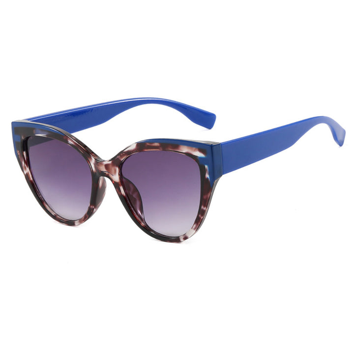 Ladies Cat-Eye Sunglasses with Extravagant Frame and UV Protection Bowlift