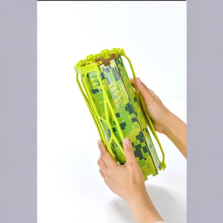 Hanging insect trap lantern with UV LED attractant and protective cage Bowlift