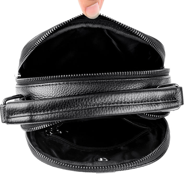 Versatile Textured Crossbody Bag Bowlift