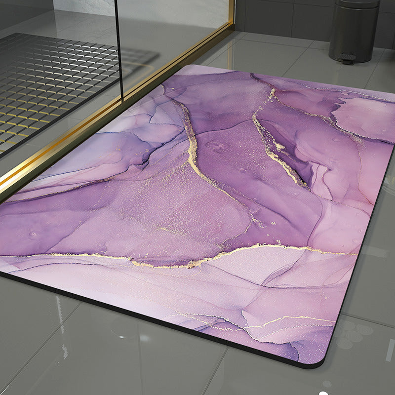 Abstract Wave Pattern Area Mat Bowlift