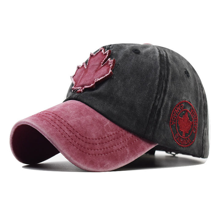 Women's Distressed Canvas Baseball Cap Bowlift