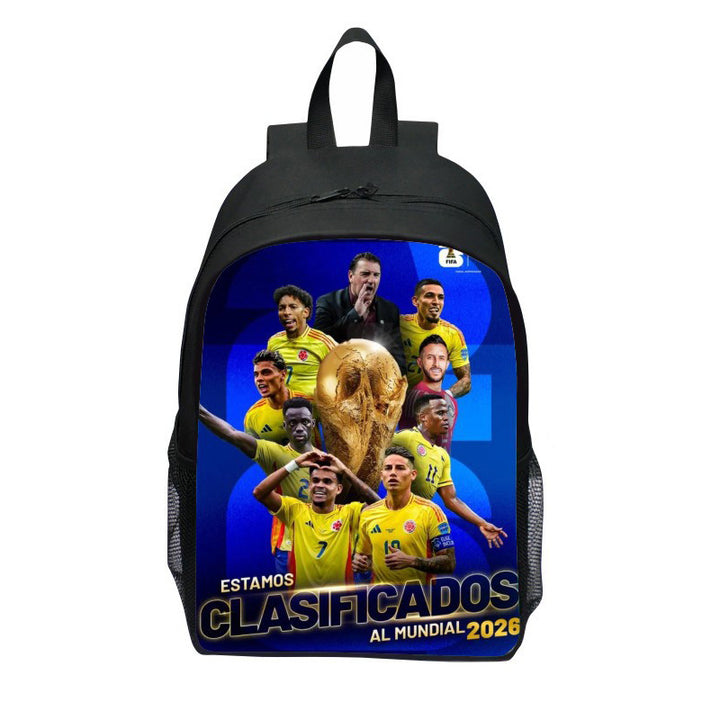 Sporty backpack with Wm trophy design Bowlift