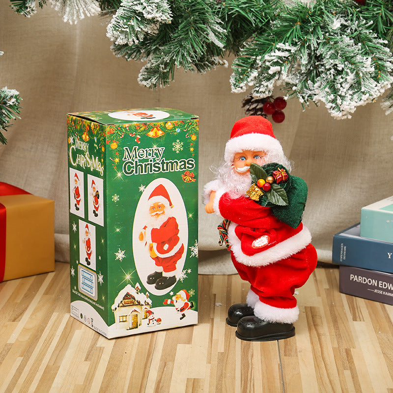 Funny Santa Claus decoration figure Bowlift