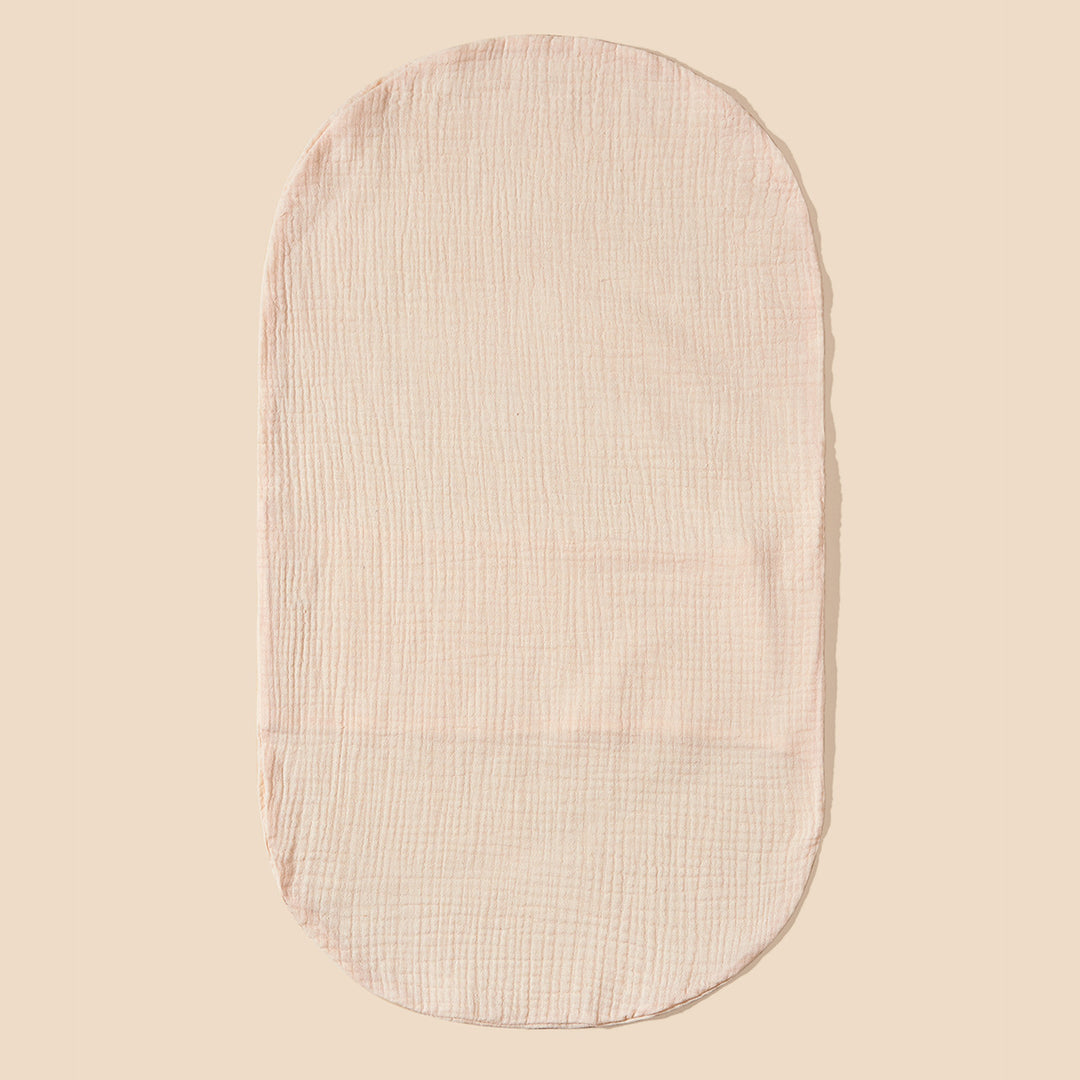 Cotton Muslin Crib Mattress Protector Bowlift