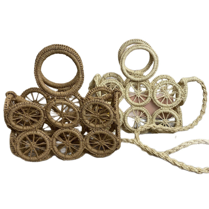 Basket bag with Unique Wheel Design Bowlift