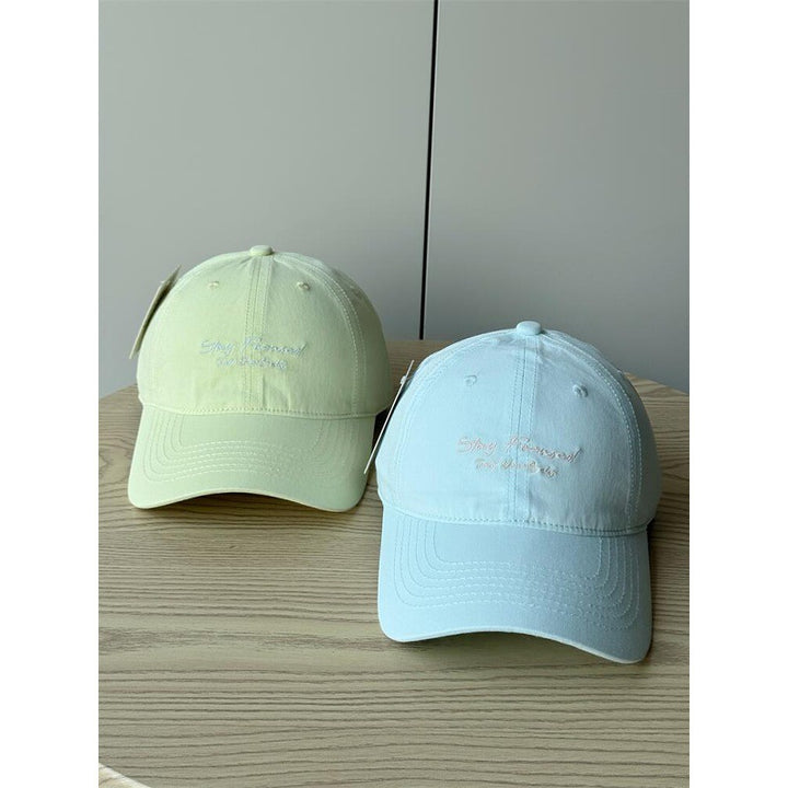Men's Casual Cotton Embroidered Cap Bowlift