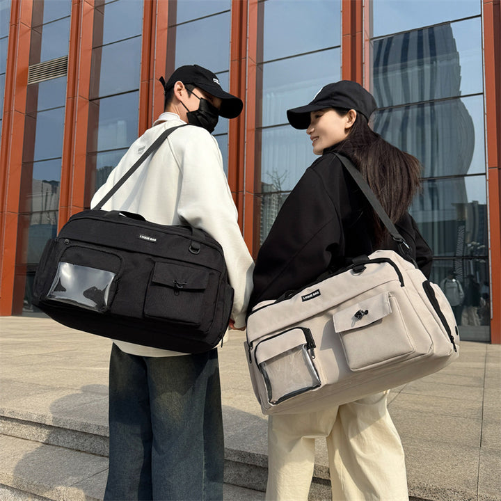 Multi-Pocket Utility Travel Duffle Bag Bowlift