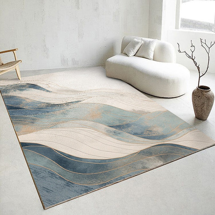 Geometric Pattern Area Rug Bowlift
