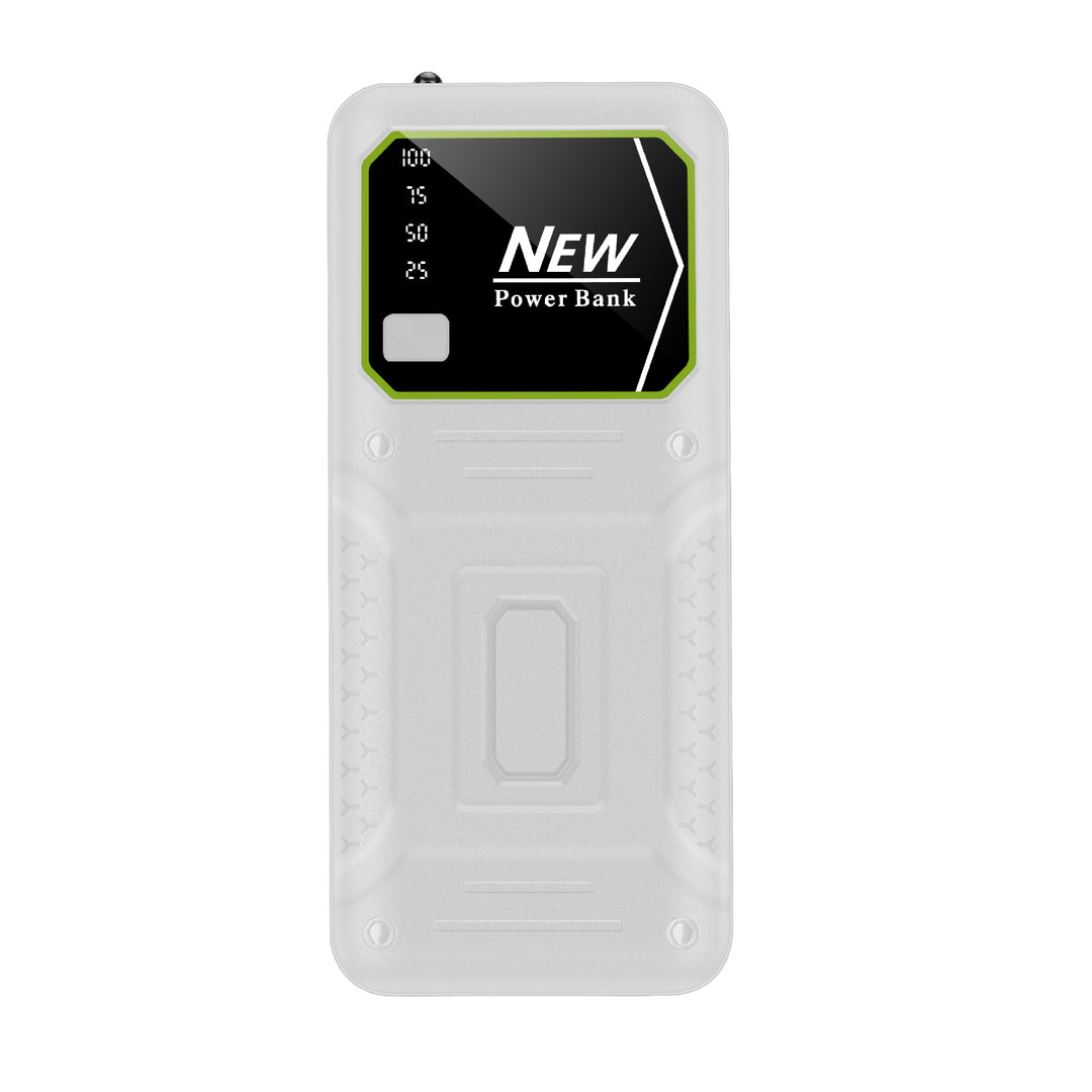 Robust power bank with precise digital charge level indicator Bowlift