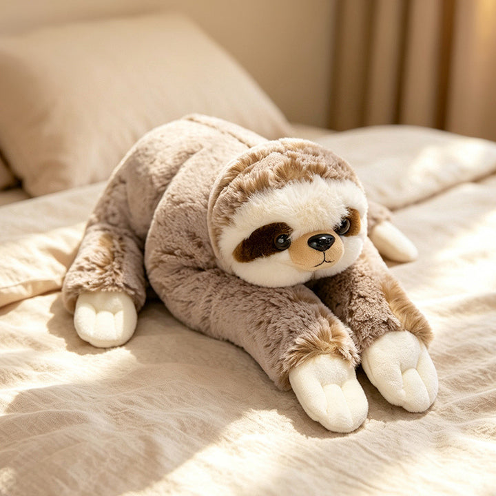 Plush Lifelike Crawling Sloth Cuddle Pillow Bowlift