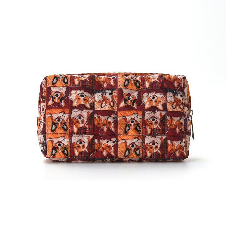 Cosmetic pouch with colorful animal design Bowlift