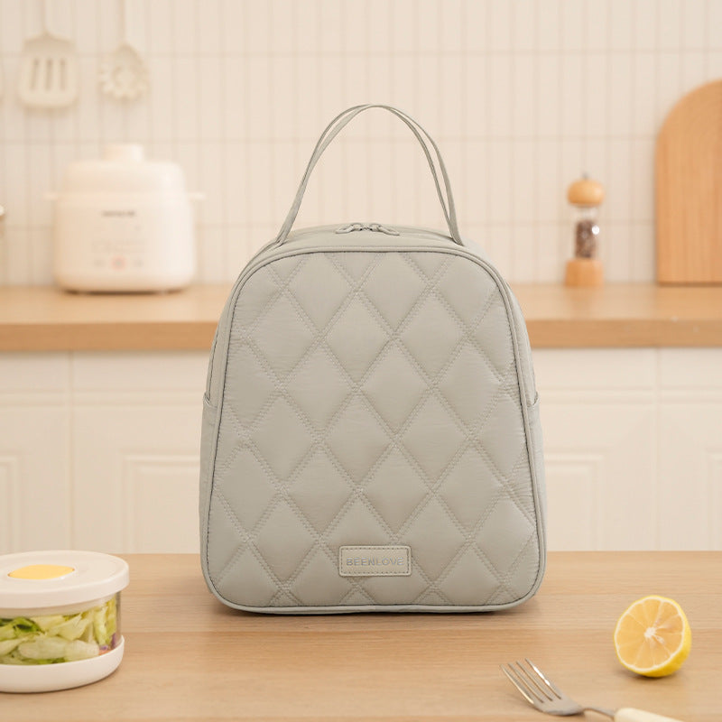 Insulated Quilted Lunch Bag Bowlift