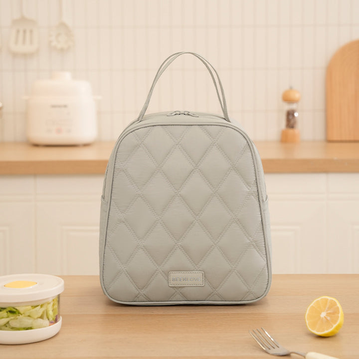 Quilted Insulated Lunch Bag Bowlift