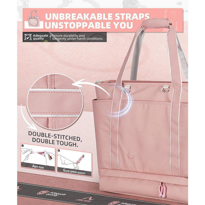 Versatile Tennis Equipment Tote Bowlift