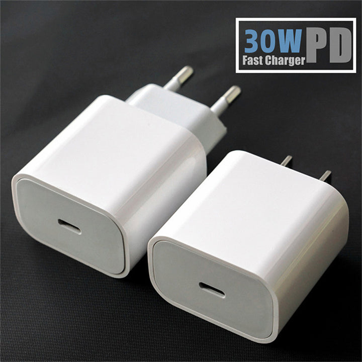 USB-C PD fast wall charger single-port compact travel adapter Bowlift