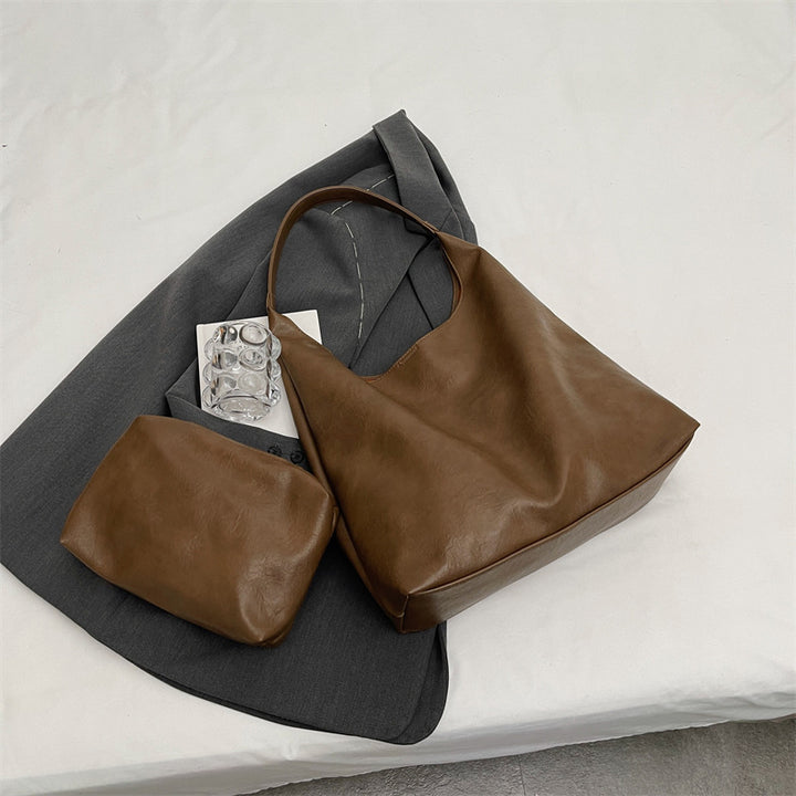 Minimalist Leather Tote Bowlift
