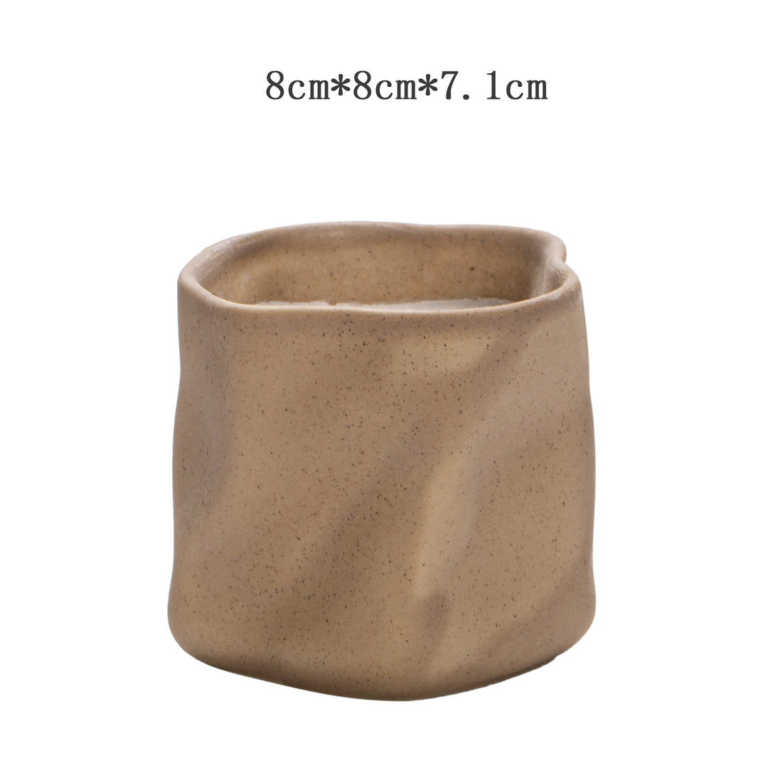 Rustic Ceramic Planter Bowlift