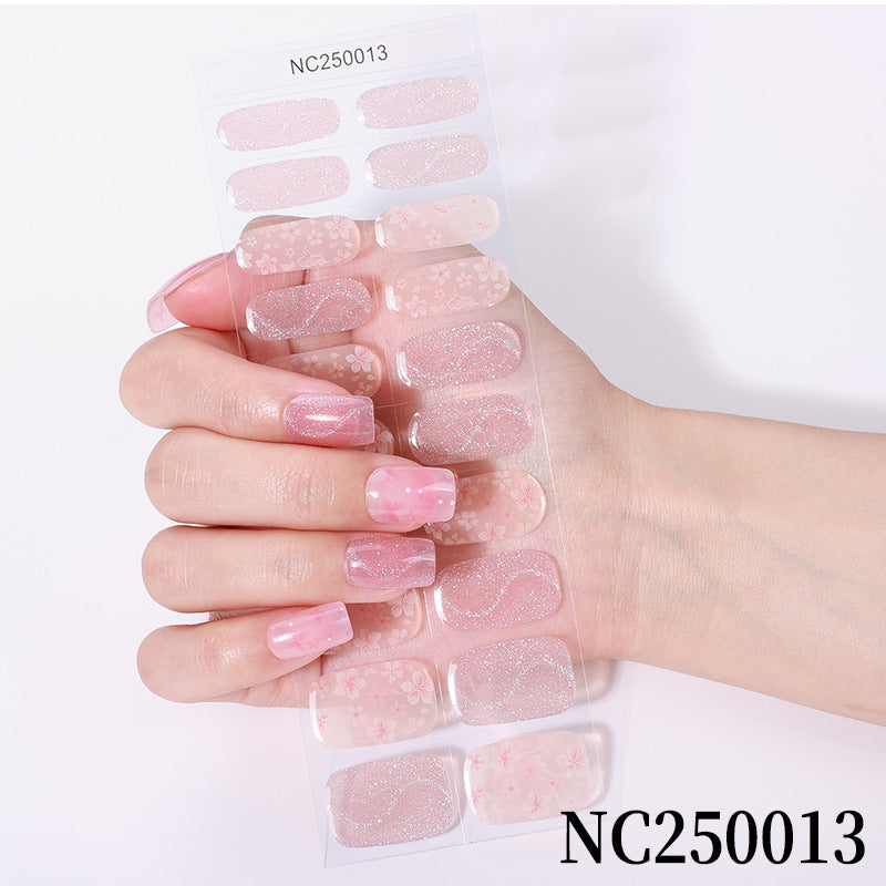 Glitter Gel Nail Wraps