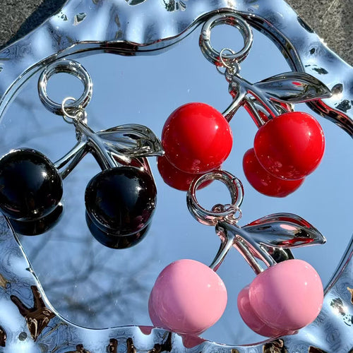 Charming Cherry Pendant Keychain Bowlift