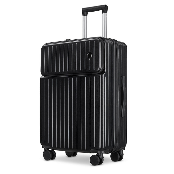 Unisex Versatile Expandable Hard Shell Travel Suitcase Bowlift