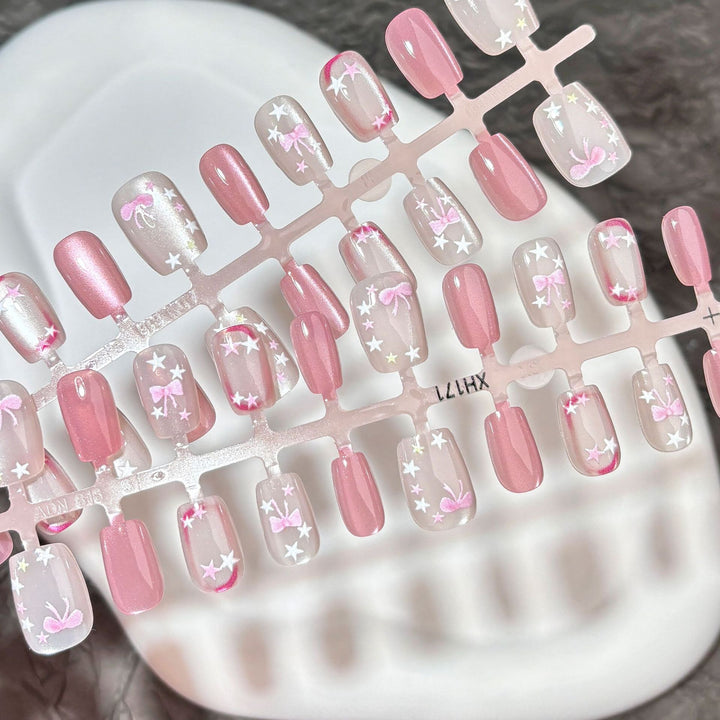 Decorative Press-On Nail Art Collection