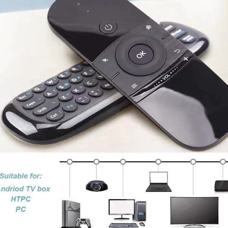 Wireless Media Control Keyboard Bowlift