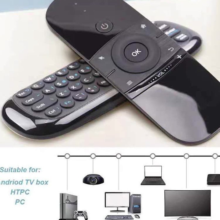 Wireless Media Control Keyboard Bowlift