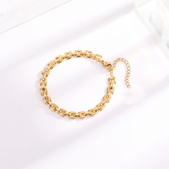 Elegant Link Chain Bracelet Bowlift