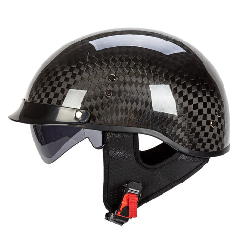 Graphic Safety Skull Design Motorcycle Helmet Bowlift