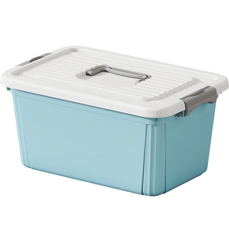 Storage box with lid and stacking function Bowlift