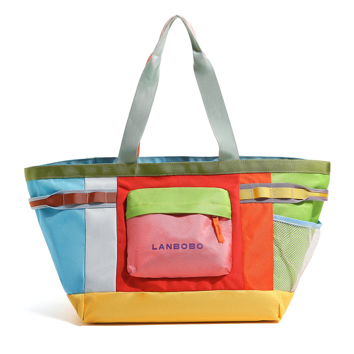 Multicolored Utility Tote