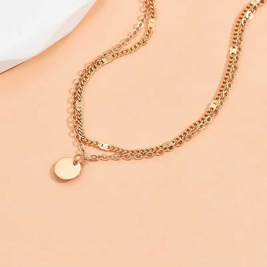 Gold Layered Charm Anklet Bowlift