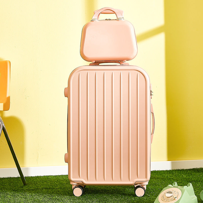 Unisex Durable Expandable Hard-Shell Suitcase Bowlift