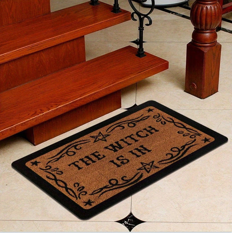 Whimsical Cartoon Entrance Mat Bowlift