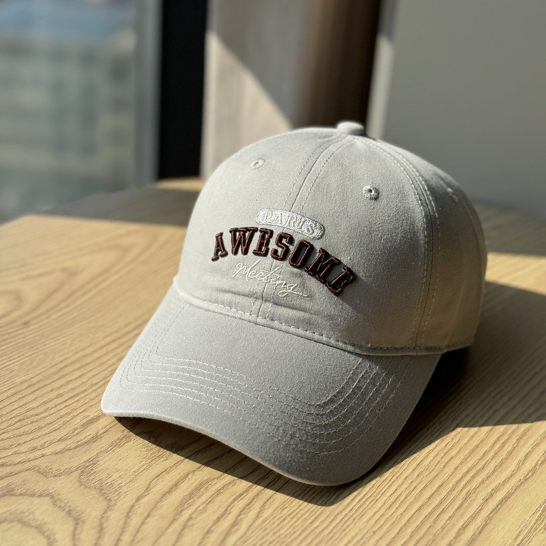 Women's Vintage-Inspired Adjustable Baseball Cap Bowlift