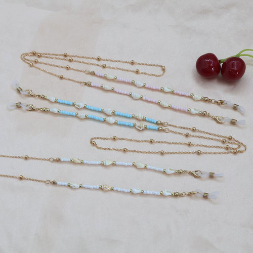 Beaded Eyewear Chain Bowlift
