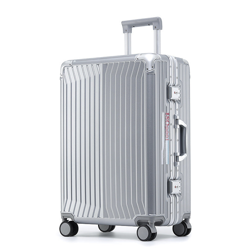 Unisex Rugged Hard-Shell Rolling Suitcase Bowlift