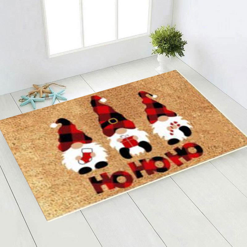 Holiday-Themed Welcome Mat Bowlift