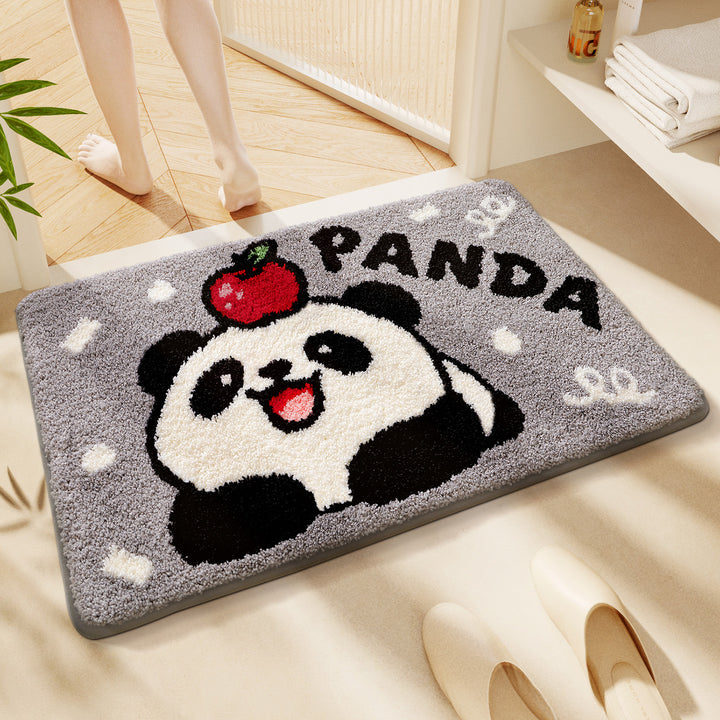 Cute Cartoon Cat Bath Rug Bowlift