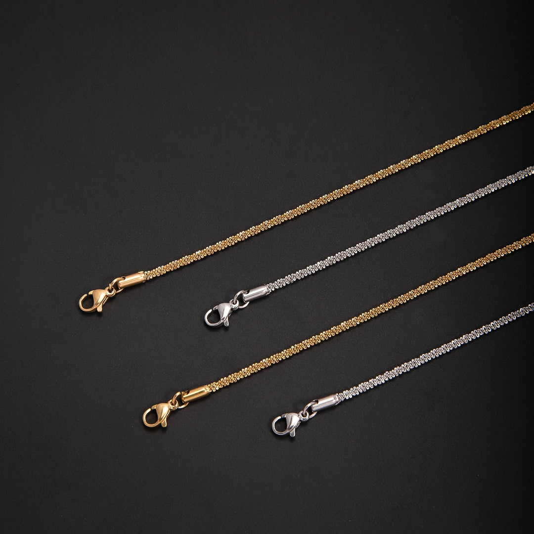 Elegant Chain Choker Necklace Bowlift