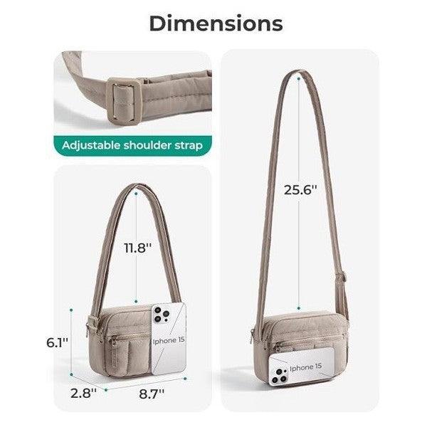Multifunctional travel bag with removable compartments Bowlift
