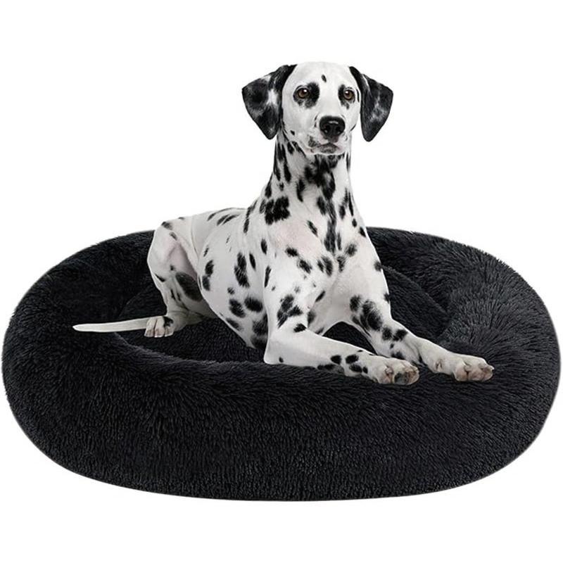 Plush Round Orthopedic Dog Bed